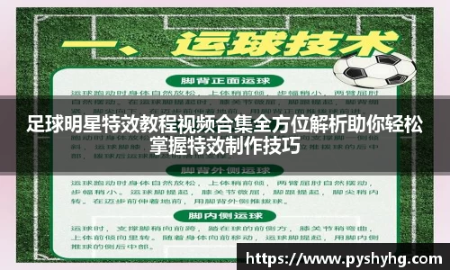 足球明星特效教程视频合集全方位解析助你轻松掌握特效制作技巧